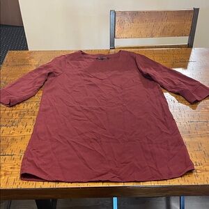 One Clothing Burgundy Midi Dress